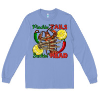 Colony Blue Pinchin' tails suckin' head crawfish Long Sleeve Tee - FaDigitalArtStudio