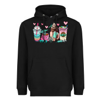 Black nurse  coffee cup Heavyweight Hoodie - AdoDesignShop