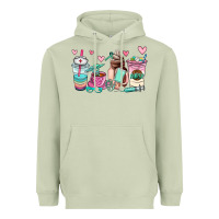 Matcha nurse  coffee cup Heavyweight Hoodie - AdoDesignShop