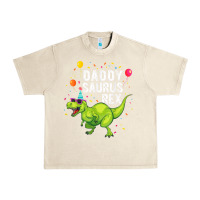 Sandshell Mens Daddysaurus T Rex Dinosaur Daddy Family Matching Gifts Idea Urban Heavy Tee - maiPhamDesign