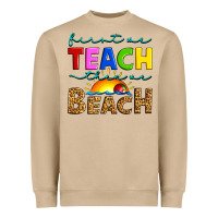 Mushroom first we teach then we beach Heavyweight Sweatshirt - Artiststas