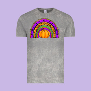 Halloween Rainbow Vintage Tee Designed By Jasminsmagicworld