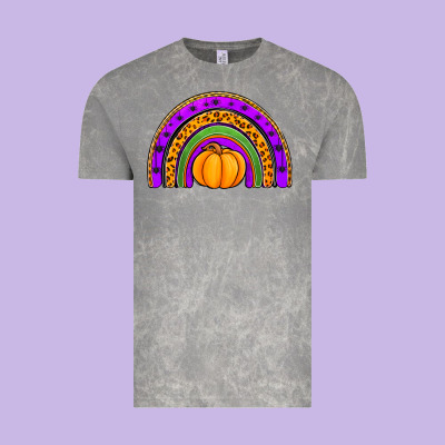 Halloween Rainbow Vintage Tee Designed By Jasminsmagicworld