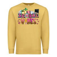 Antique Gold school vibes Premium Sweatshirt - AdoDesignShop