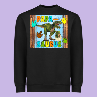 Papa Saurus Heavyweight Sweatshirt Designed By Artiststas