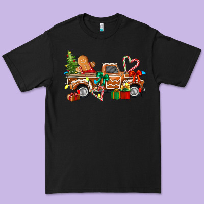 Gingerbread Truck Premium Tee Designed By Texasbilliewilder