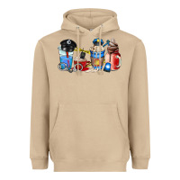 Mushroom police coffee cup Heavyweight Hoodie - AdoDesignShop