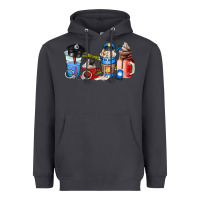 Smoke police coffee cup Heavyweight Hoodie - AdoDesignShop