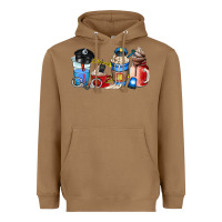 Toasted Coconut police coffee cup Heavyweight Hoodie - AdoDesignShop