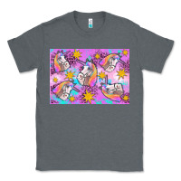 Charcoal Heather unicorn Classic Tee - Artiststas