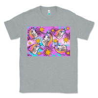 Heather Grey unicorn Classic Tee - Artiststas