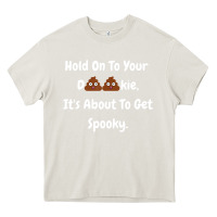 Cream spooky halloween women and children Heavy Core Tee - maiPhamDesign