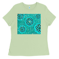 Matcha glitter turquoise Ladies Tee - TumblerDesignByShophia