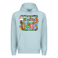 Blue Mist grangaran claus Premium Hoodie - CowhideDigitalArt