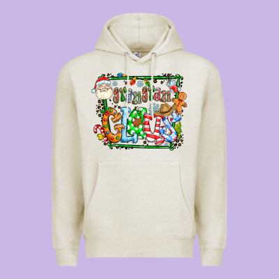 Grangaran Claus Premium Hoodie Designed By Cowhidedigitalart