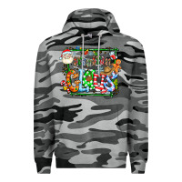 Slate Camo grangaran claus Premium Hoodie - CowhideDigitalArt