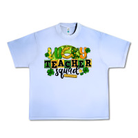 Grape Ice Lucky Teacher Squad St. Patrick's Day Urban Heavy Tee - CowGirlArtShop