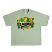 Oil Green Lucky Teacher Squad St. Patrick's Day Urban Heavy Tee - CowGirlArtShop