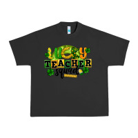 Pigment Black Lucky Teacher Squad St. Patrick's Day Urban Heavy Tee - CowGirlArtShop