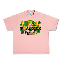 Salmon Lucky Teacher Squad St. Patrick's Day Urban Heavy Tee - CowGirlArtShop