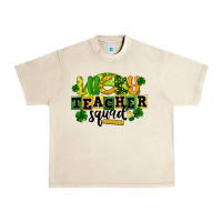 Sandshell Lucky Teacher Squad St. Patrick's Day Urban Heavy Tee - CowGirlArtShop