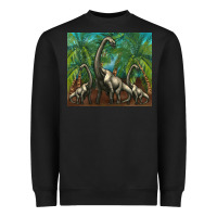 Black brachiosaurus Heavyweight Sweatshirt - Artiststas