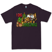 Plum I dig Christmas Premium Tee - NancyCooperArtShop