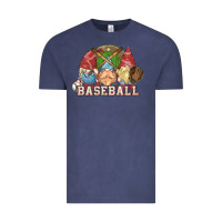 Vintage Denim Baseball gnomies Vintage Tee - HowdyJamesFarm