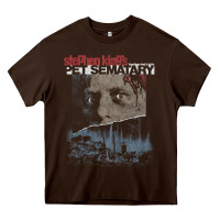 Chocolate Brown Playing  Sematary For Mens Womens Heavy Core Tee - maiPhamDesign