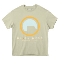 Mossy Black Mesa Research Facility T-Shirt Heavy Core Tee - maiPhamDesign