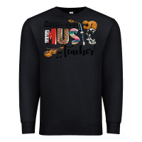 Black music teacher Premium Sweatshirt - AdoDesignShop