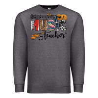 Charcoal Heather music teacher Premium Sweatshirt - AdoDesignShop