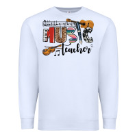 White music teacher Premium Sweatshirt - AdoDesignShop