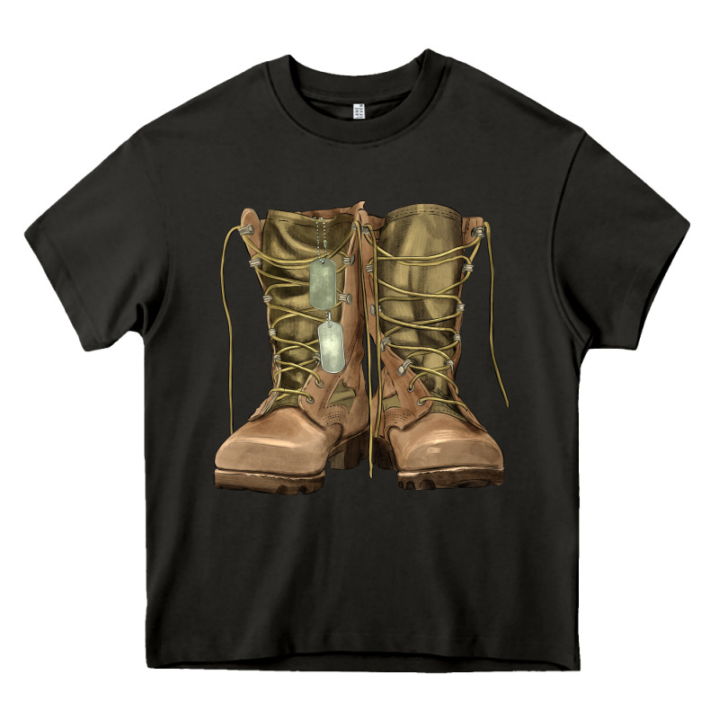 Soldier Boots Heavy Core Tee by RanaPortraitStore | Teevron