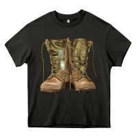 Asphalt soldier boots Heavy Core Tee - RanaPortraitStore