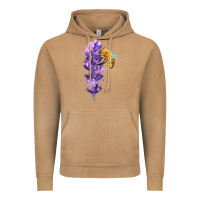 Vintage Camel honey bee with lavender fa element Vintage Hoodie - FaDigitalArtStudio