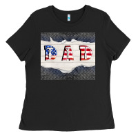 Black fixer dad father's day Ladies Tee - TumblerDesignByShophia