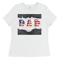 White fixer dad father's day Ladies Tee - TumblerDesignByShophia