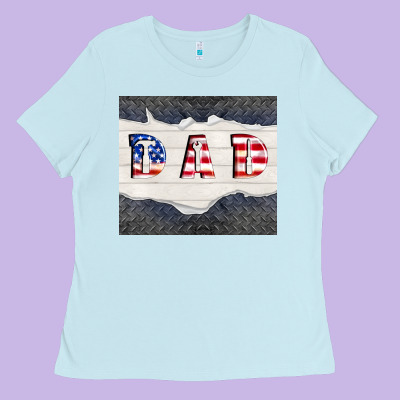 Fixer Dad Father's Day Ladies Tee Designed By Tumblerdesignbyshophia