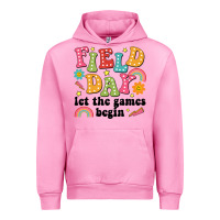 Fuchsia Pink field day let the games begin Urban Hoodie - JahusDesignShop