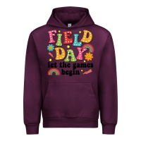 Mauve Wine field day let the games begin Urban Hoodie - JahusDesignShop