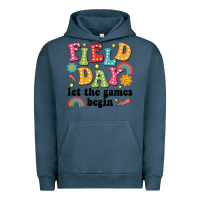 Pigment Midnight Navy field day let the games begin Urban Hoodie - JahusDesignShop