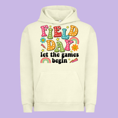 Field Day Let The Games Begin Urban Hoodie Designed By Jahusdesignshop