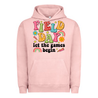 Pigment Salmon field day let the games begin Urban Hoodie - JahusDesignShop