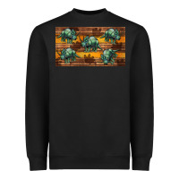 Black dinosaur triceratops sippy cup Heavyweight Sweatshirt - Artiststas