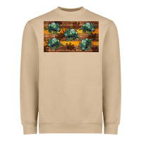 Mushroom dinosaur triceratops sippy cup Heavyweight Sweatshirt - Artiststas
