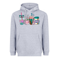 Nurse Fuel Coffee Cups Heavyweight Hoodie | Teevron
