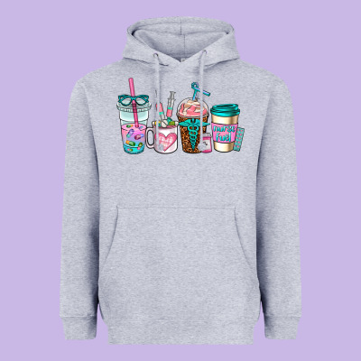 Nurse Fuel Coffee Cups Heavyweight Hoodie Designed By Adodesignshop
