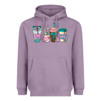 Lavender nurse fuel coffee cups Heavyweight Hoodie - AdoDesignShop