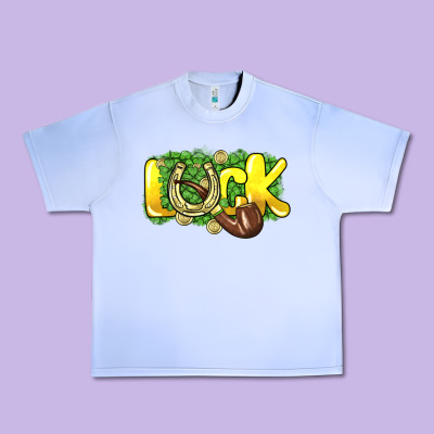 Love St. Patrick's Day Urban Heavy Tee Designed By Howdyjamesfarm